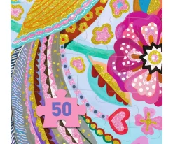 Niños Djeco Puzzle Pájaro Resplandeciente