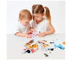 Niños Banana Panda Puzzle Progressive Farm Animals