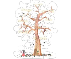 Niños Londji Puzzle Reversible My Tree Puzzle