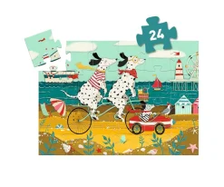 Niños Djeco Puzzle Silueta Ollie, El Dálmata