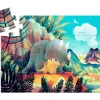 Niños Djeco Puzzle Silueta Teo El Dinosaurio