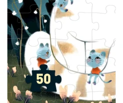 Niños Djeco Puzzle Tierno Gatito