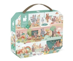 Niños Janod Puzzle Un Día 24 Piezas