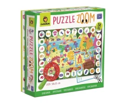 Niños Ludattica Puzzle Zoom Dinosaurios