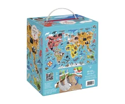 Niños Banana Panda Puzzlove Animals Of The World 60