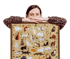 Niños Banana Panda Puzzlove Cats