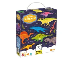 Niños Banana Panda Puzzlove Dinosaurios
