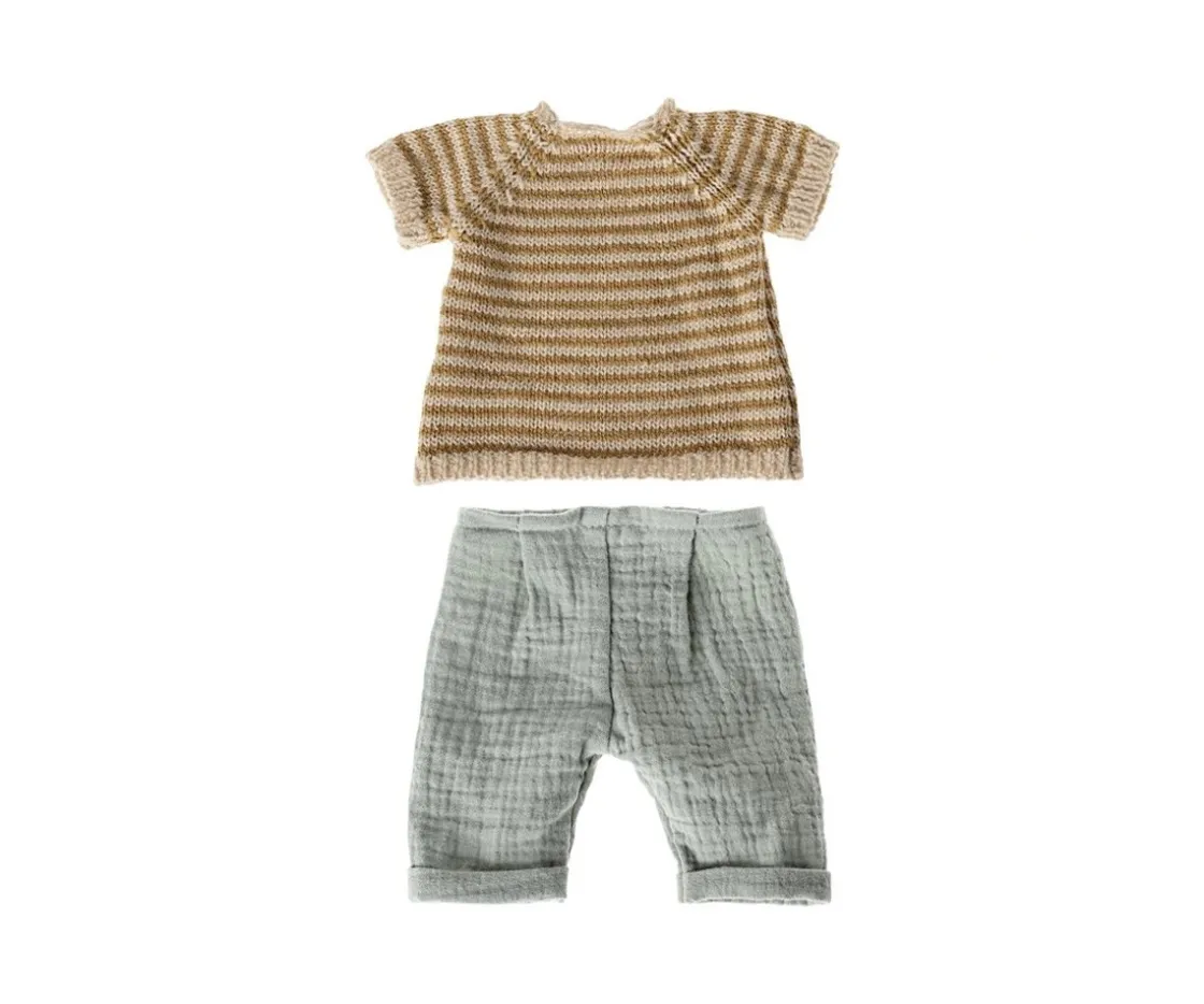 Maileg Rabbit con Camisa y Pantoles de Puntos T3^Niños Peluches