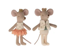 Niños Maileg Ratoncitos Gemelos Reales Hermano y Hermana Pequeños en Caja