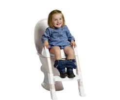 Thermobaby Reductor Baño con Escalón Kiddyloo Crema^Niños Orinales Bebé