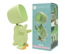 Mary's Reloj Despertador Infantil Robo Dino Verde