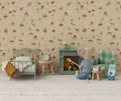 Maileg Reloj Despertador Ratón Mint^Niños Casa De Muñecas De Madera