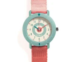 Niños Djeco Reloj para Niños Sport Pink Target