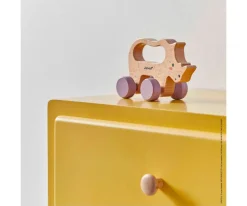 Janod Rinoceronte de Arrastre de Madera^Niños Juguetes Para Niños De Un Año