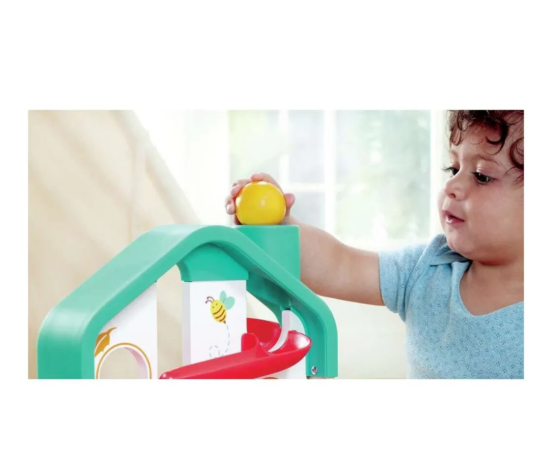 Niños Hape Rodaje Bola por Mansión Metálica