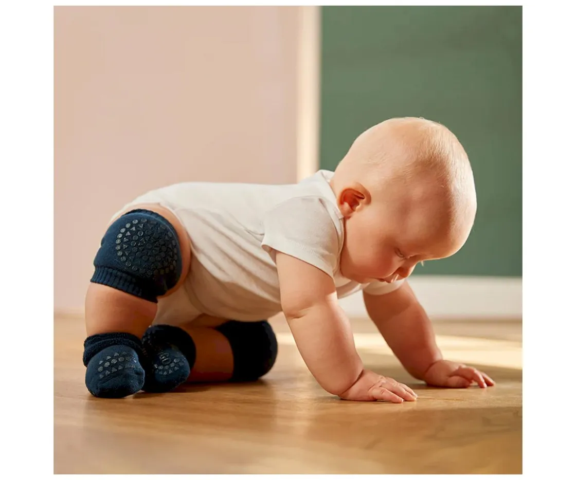 GoBabyGo Rodilleras Gateo Azul Marino^ Gateo