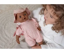 Little Dutch Ropita de Muñeca Rosa con Flores^Niños Accesorios Para Muñecas