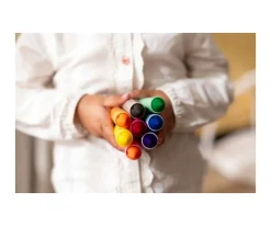 Niños Little Dutch Rotuladores Punta Fieltro Rosa