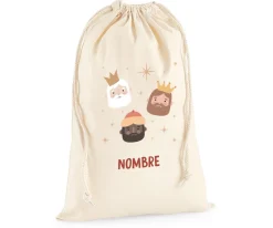 Tutete Saco Grande NOMBRE Personalizado Reyes Magos^ Sacos Navidad Personalizados