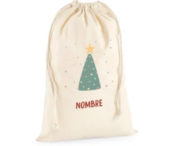 Tutete Saco Grande NOMBRE Personalizado Christmas Tree^ Sacos Navidad Personalizados