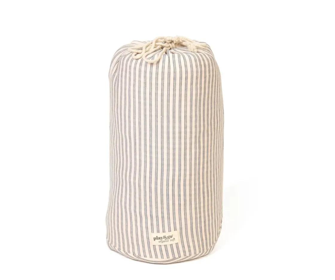Niños Play & Go Saco Organic Noomad SOFT Reversible Stripes Blue