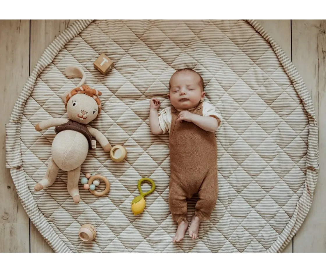 Niños Play & Go Saco Organic Noomad SOFT Reversible Stripes Blue