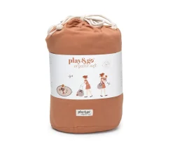 Niños Play & Go Saco Coco Bloom Orgánico Tawny Brown