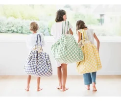 Play & Go Saco Reversible Noomad Vichy Yellow