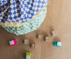 Play & Go Saco Reversible Noomad Vichy Yellow