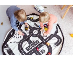 Play & Go Saco Reversible Noomad Roadmap^Niños Organizadores De Juguetes