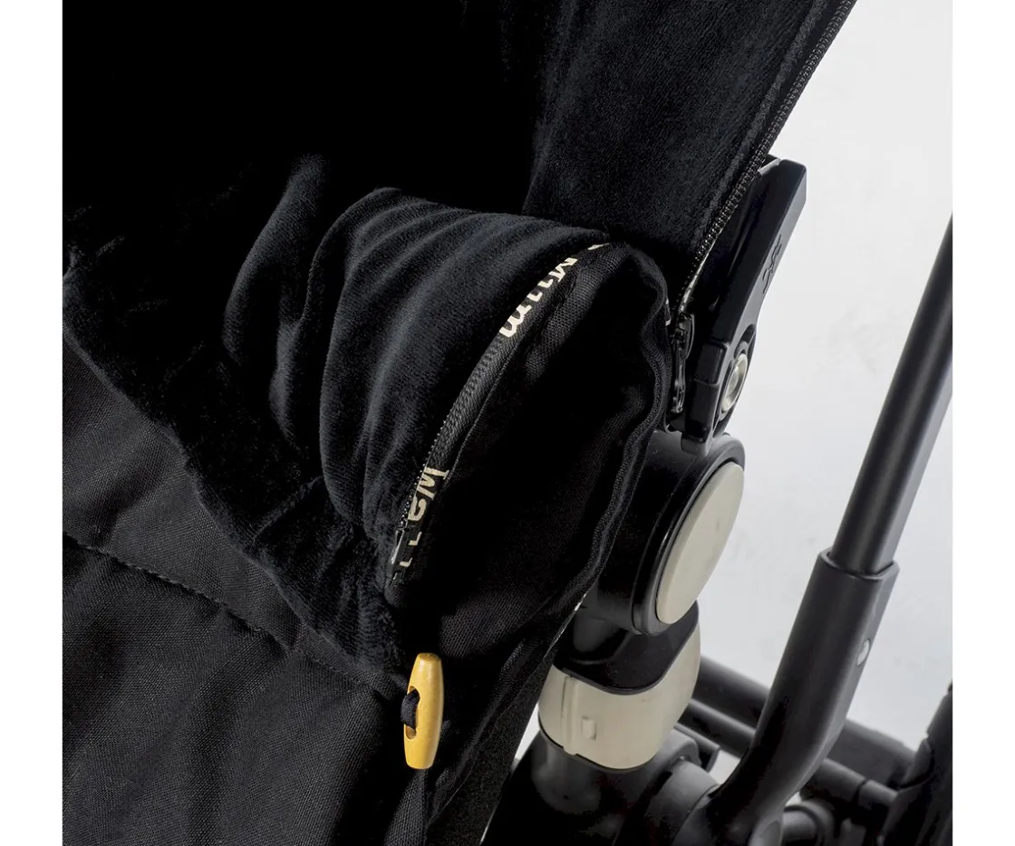 Walking Mum Saco Silla Paseo Invierno Eco Mum Black^Niños Sacos Carro Bebé