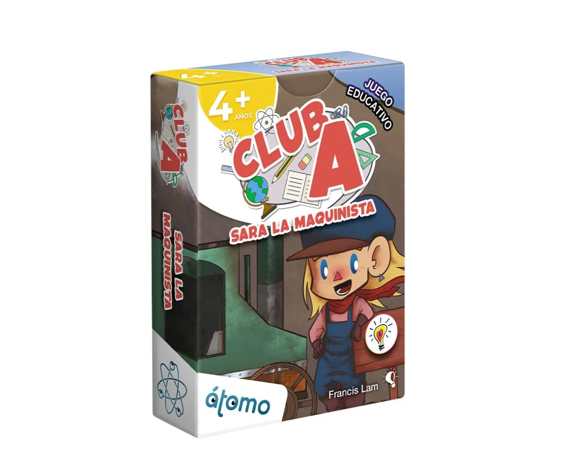átomo Sara La Maquinista - Club A^Niños Juguetes Niños 4 Años