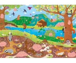 Niños Ludattica Secret Puzzle Arriba y Abajo