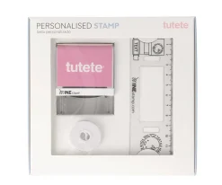 Sellos Tutete Sello Personalizado Marciano Pulp + Cinta Blanca para Ropa Oscura