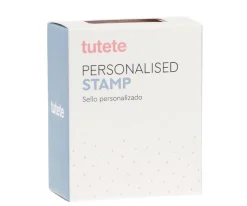 Sellos Tutete Sello Personalizado Tucán + Cinta Blanca para Ropa Oscura