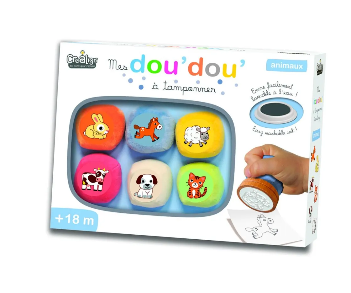 Crealign Sellos Dou Dou Animales^Niños Juguetes Para Niños De Un Año