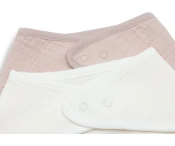 Jollein Set 2 Bandanas Wild Rose/Oatmeal^ Secababitas