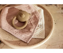 Jollein Set 2 Bandanas Wild Rose/Oatmeal^ Secababitas