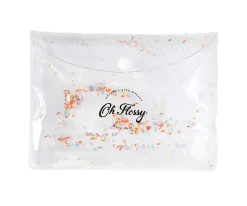 Oh Flossy Set 5 Brochas de Maquillaje Sprinkle^Niños Pintura De Uñas, Brillos Y Tattoos