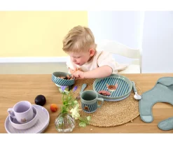 Lassig Set 3 Cubiertos Tiny Team Dog^ Cubiertos Infantiles