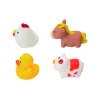 Niños Olmitos Set 4 Juguetes de Baño Granja