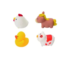 Niños Olmitos Set 4 Juguetes de Baño Granja