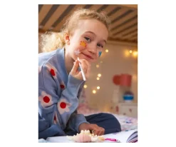 Namaki Set 4 Lápices Finos Maquillaje Amarillo-Rosa-Turquesa-Blanco^Niños Pintura De Uñas, Brillos Y Tattoos