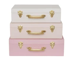 JaBaDaBaDo AB Set 3 Maletas Organizadoras Rosa^Niños Juguetes Más Recomendados
