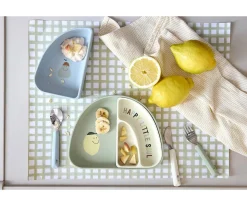 Lassig Set 3 Platos Silicona Happy Fruits Lemon^ Vajilla Infantil