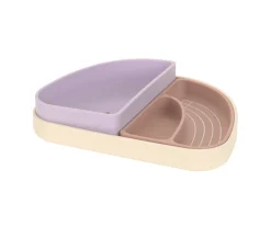 Lassig Set 3 Platos Silicona Tiny Team Cat^ Vajilla Infantil