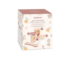 Miniland Set 12 Recipientes Herméticos Hermisized Valencia