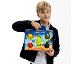 Niños Gerardo's Toys Set 5 Sports Balls Multicolor