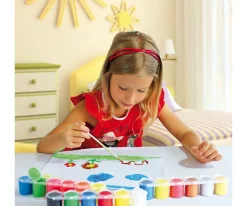 Primo Set 18 Témperas^Niños Manualidades Para Niños