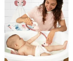 Niños Yookidoo Set Baño Ducha Elefante y Capa Rosa